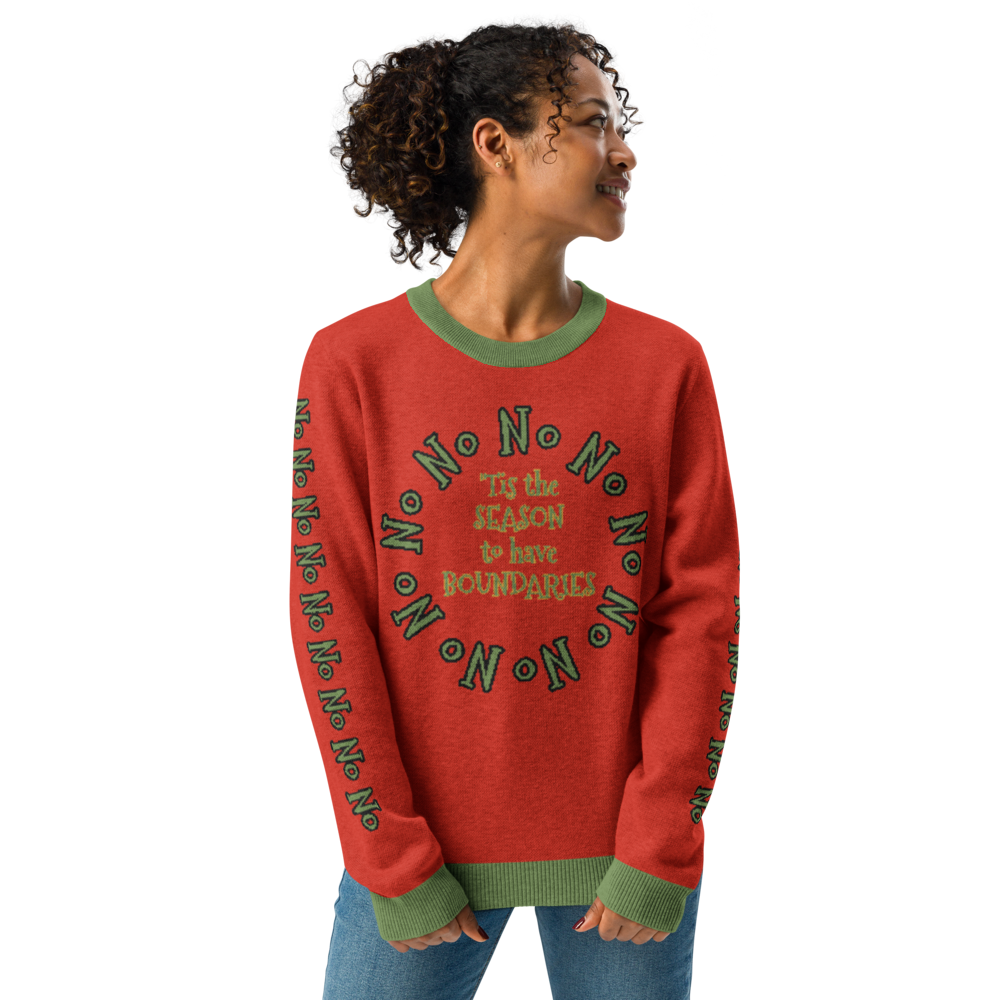 Tis the season to have Boundaries Knit Sweater