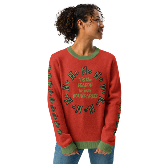 Tis the season to have Boundaries Knit Sweater